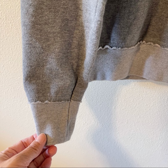 Slytherin Universal Studio Gray Crewneck Pullover Sweatshirt Spellout-Small - Picture 6 of 8